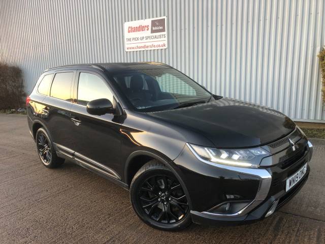 Mitsubishi Outlander 2.0 Black 5dr CVT Estate Petrol Black